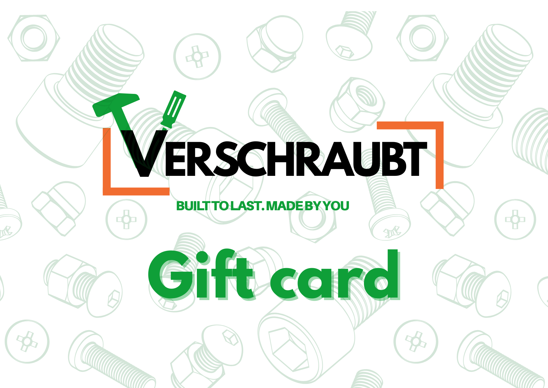 Verschraubt Gift Card