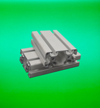 Aluminiumprofil Linie 40 - Nut 8 - 4080